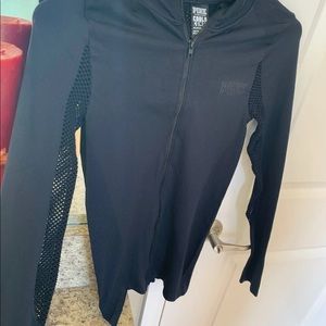 victoria secret exercise zip up